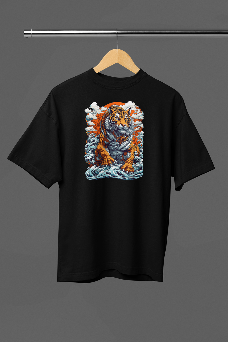 Camiseta Oversized Tiger